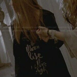 Zoe Benson "Moon Rise Night Flight" Free People Waterfall Tank